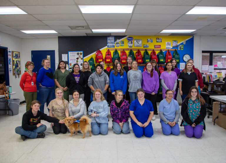 Humane Society Visits CTE Programs At LoGuidice