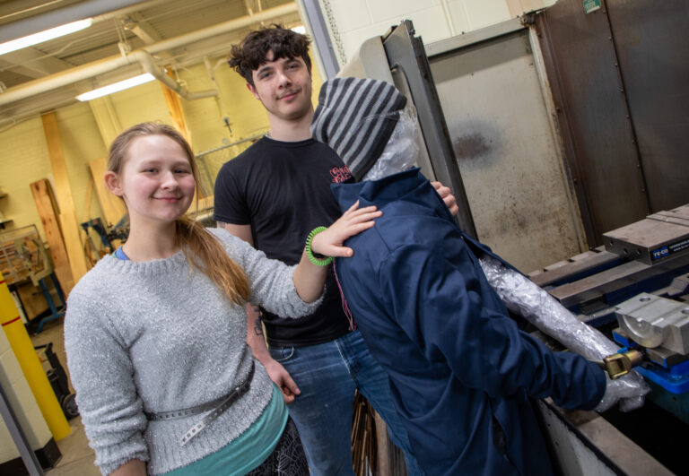 Art Project Brings Sculptures to WNY P-TECH Hallways, Classrooms