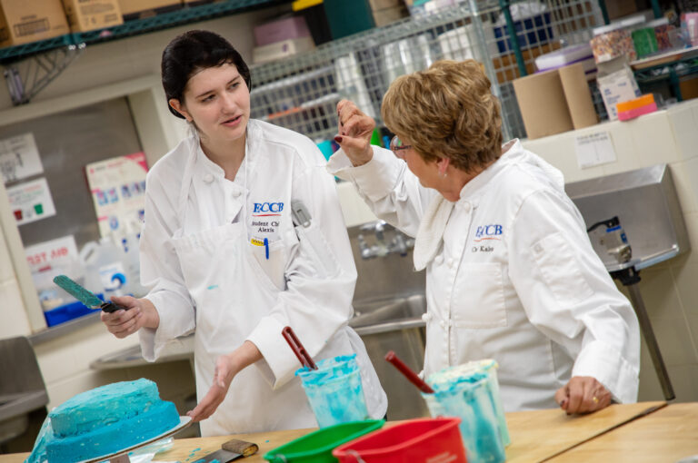 Cake it Easy: Culinary Students at Carrier Put Baking Skills to Test