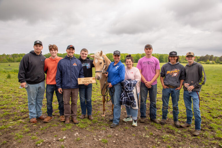 WNY P-TECH Students Support Local Equine Organization