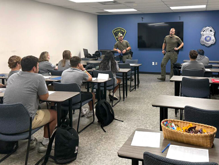 Criminal Justice Students Complete Youth Police Academy