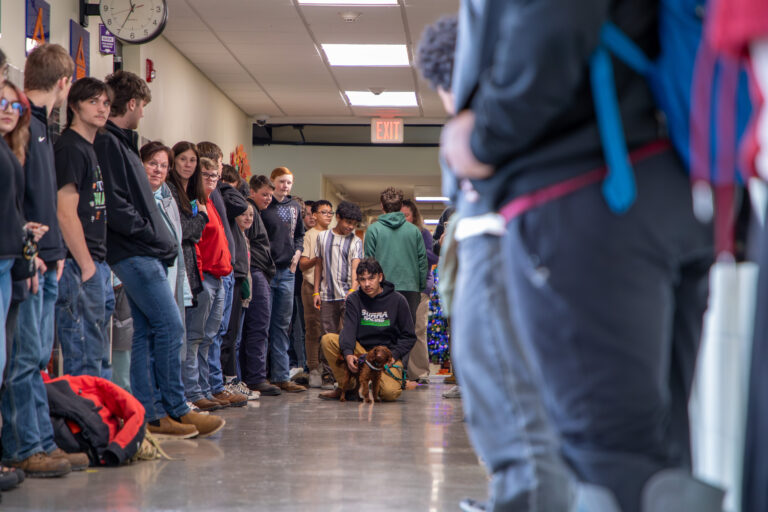 Penny for Your Thoughts? P-TECH’s New Therapy Dog is All Ears