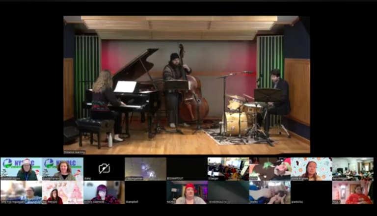 Holiday Sing-Along Brings Classrooms Together Through Distance Learning