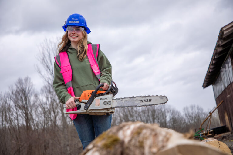 Breaking Ground: Hewes Junior Eyes Future in Heavy Equipment