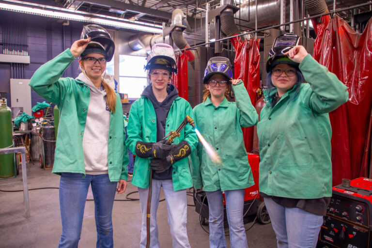 Women in the Trades: Welding Students Ignite Their Skills at Ormsby
