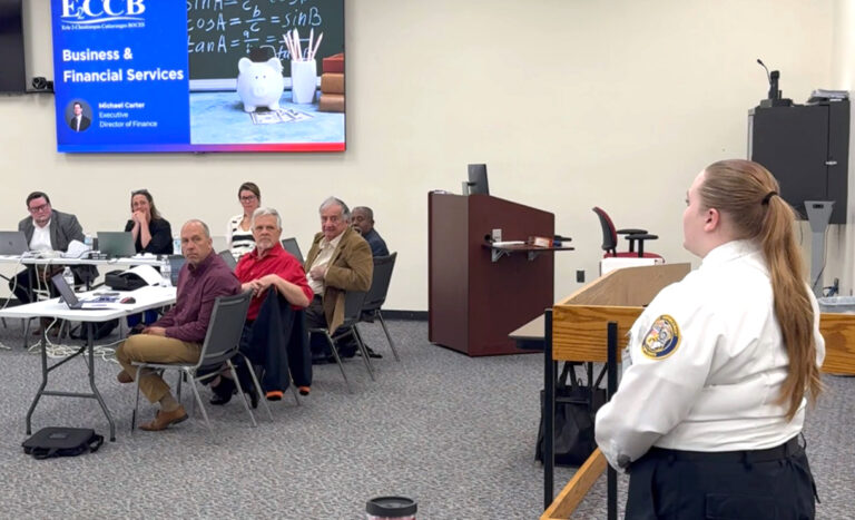 Southwestern Senior Shares CTE, SkillsUSA Journey with E2CCB Board