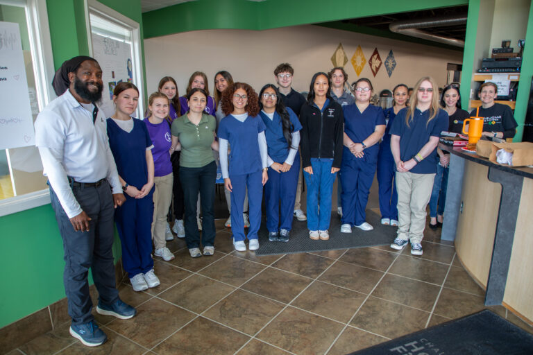 CTE Students Bring Health Skills to Community Wellness Event 